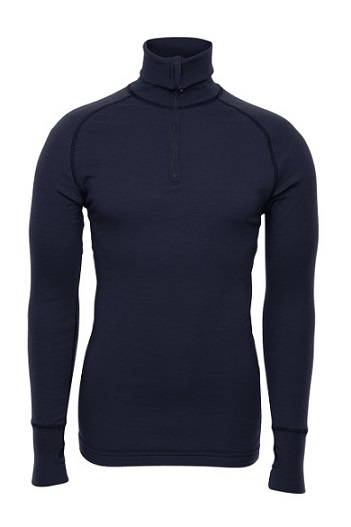 Brynje Arctic Zip Polo Shirt med tommelfingerhull