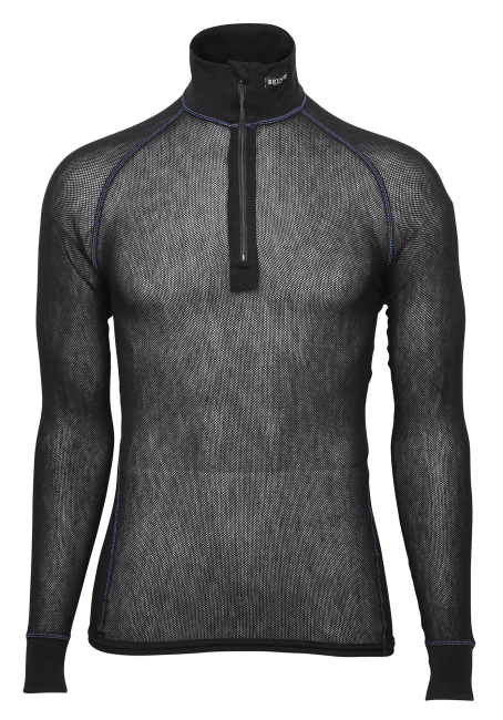 Brynje Wool Thermo Light Zip-polo 3/4 neck