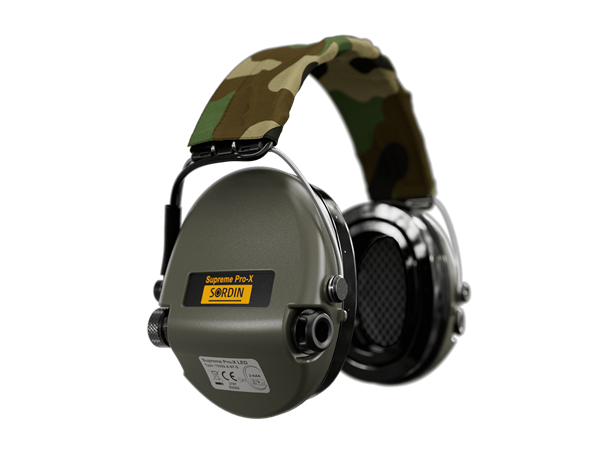 Sordin Supreme Pro-X LED HEAR2 Green - Bilde 4
