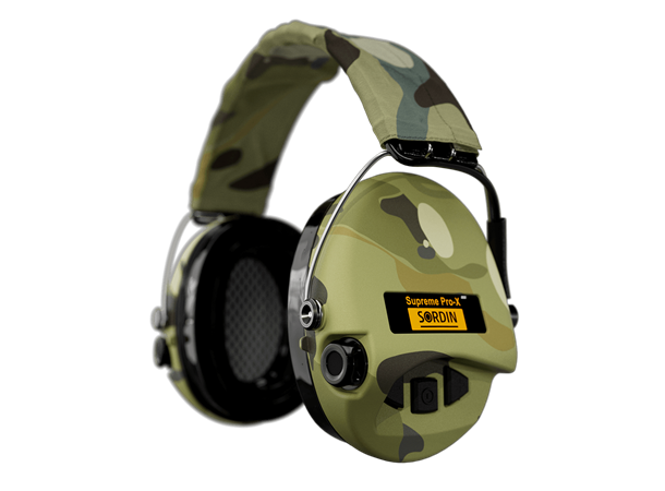 Sordin Supreme Pro-X LED HEAR2 Camo