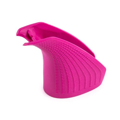 T3x pistolgrep vertikal "soft touch", Rosa - Bilde 2