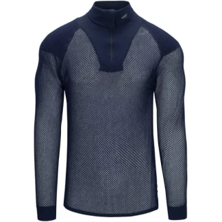 Brynje Super Thermo Zip Polo Shirt w/shoulder inlay