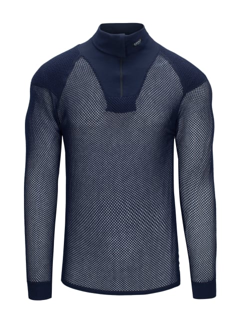 Brynje Super Thermo Zip Polo Shirt w/shoulder inlay