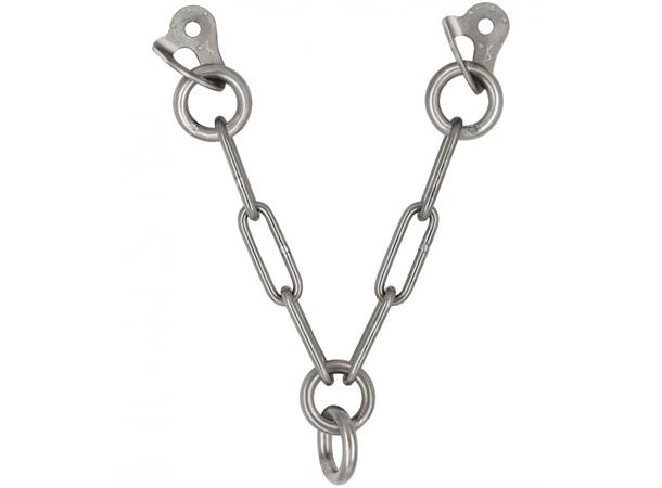 Fixe V-belay Station 316l D10 "V"-anker med ring
