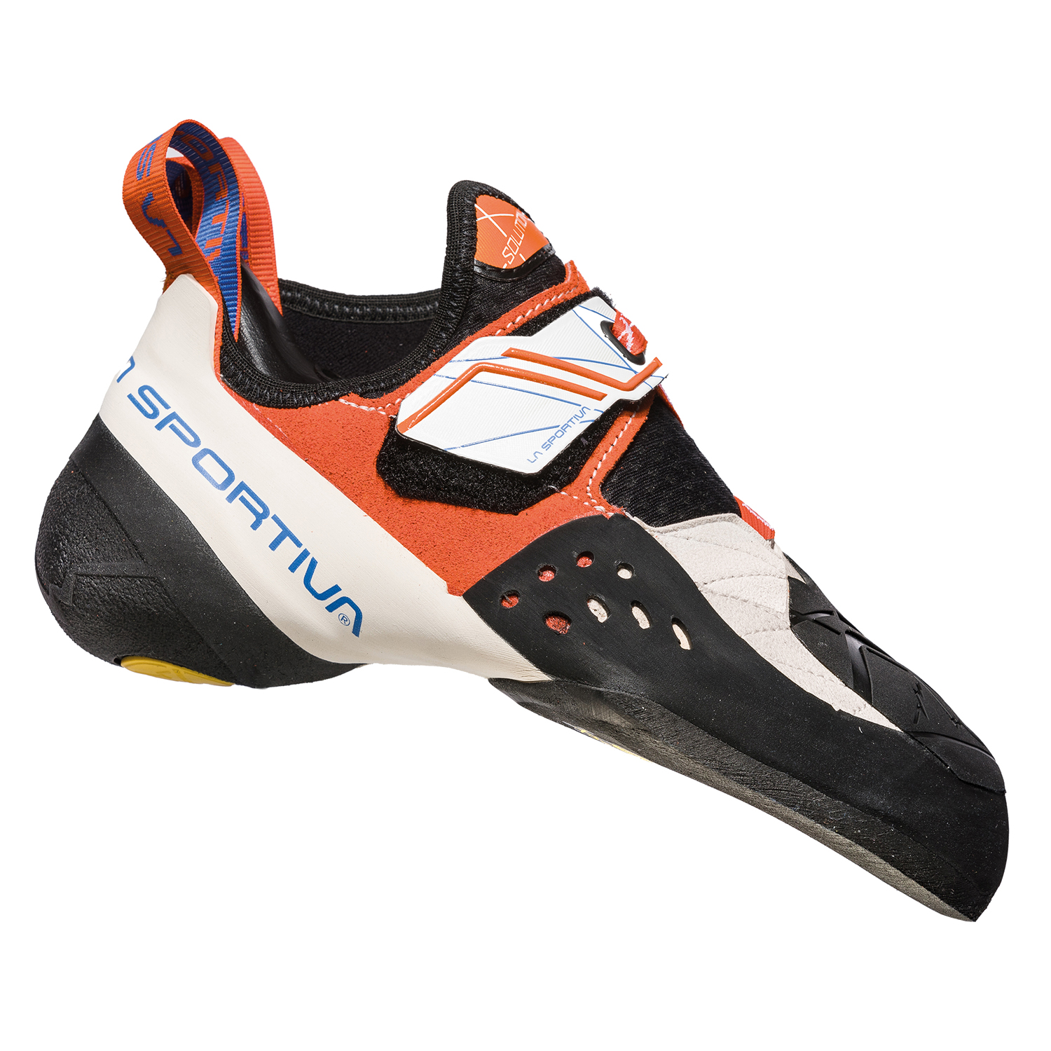 La Sportiva Solution W's White/Lily Orange