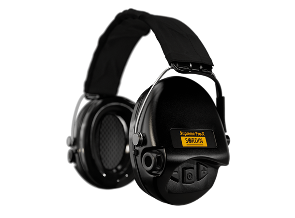 Sordin Supreme Pro-X HEAR2 Black
