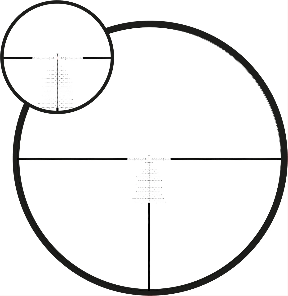MeoPro R6 5-30x56 RD FFP - MRAD RD - Bilde 2