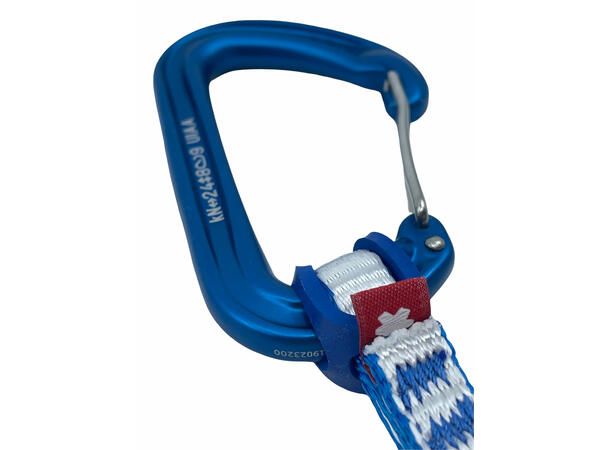 Ocun Hawk QD Wire DYN 11 5pk blue 15cm - Bilde 3