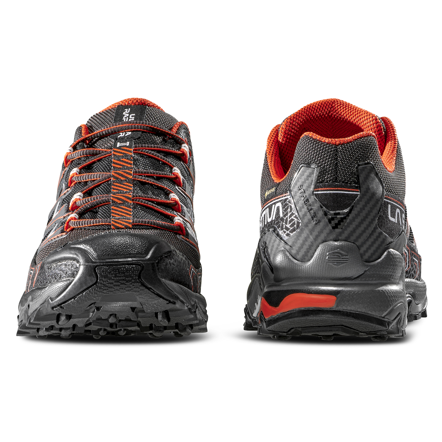 La Sportiva Ultra Raptor II GTX Women Black/Cherry Tomato - Bilde 4