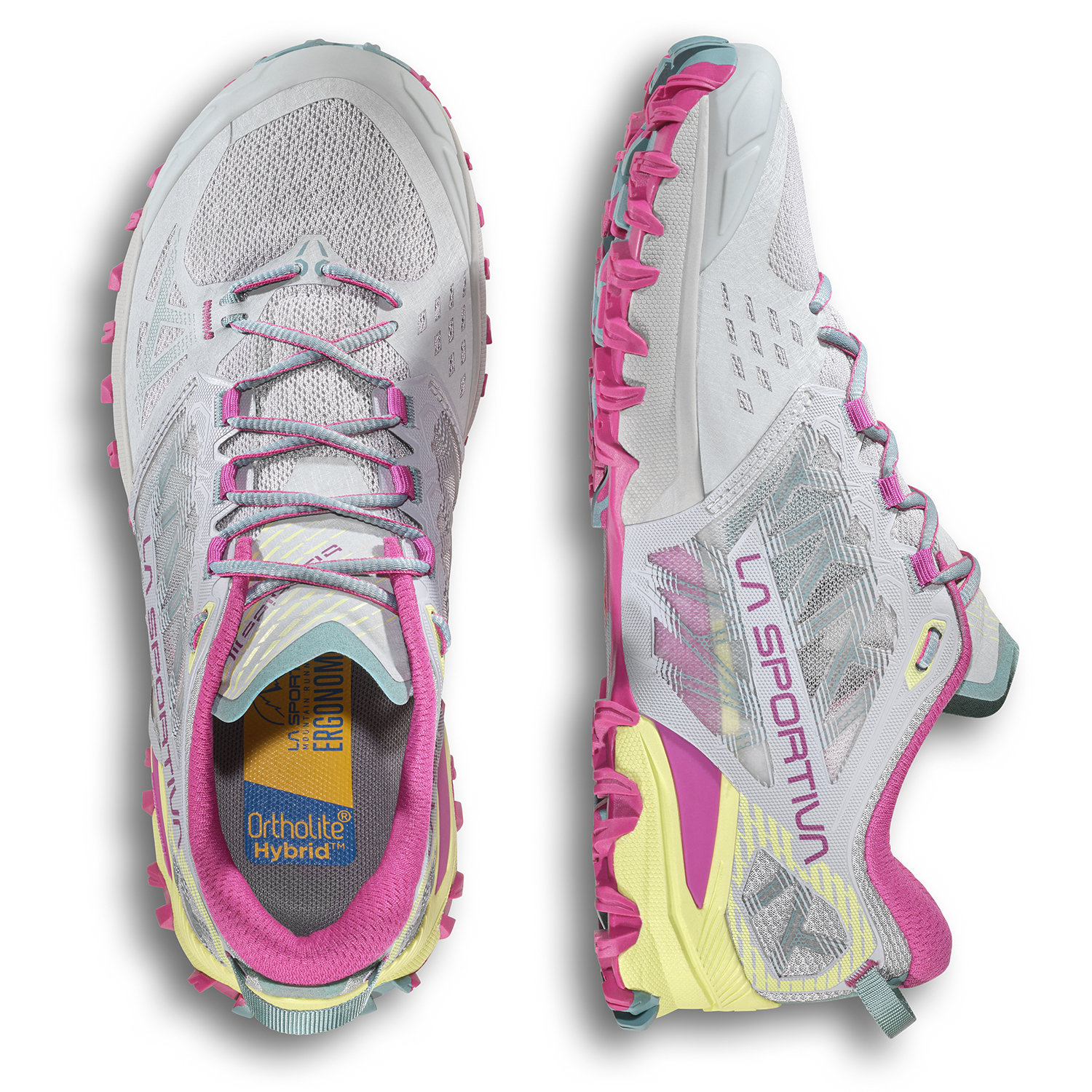 La Sportiva Bushido III W's Moon/Springtime - Bilde 2