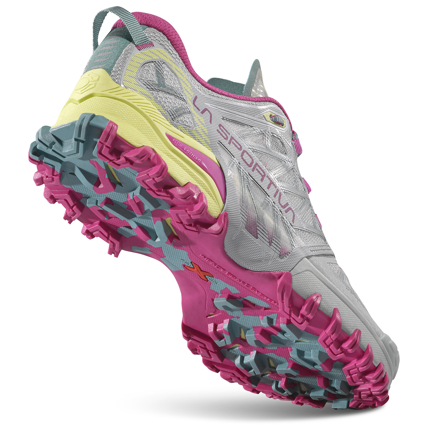 La Sportiva Bushido III W's Moon/Springtime - Bilde 4
