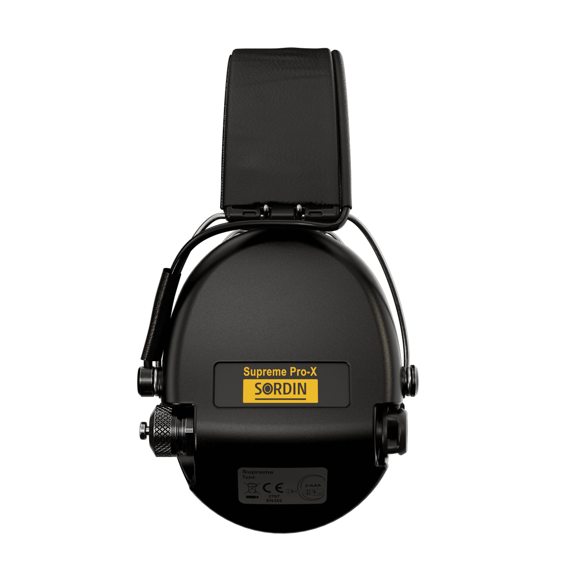 Sordin Supreme Pro-X LED HEAR2 Black - Bilde 3