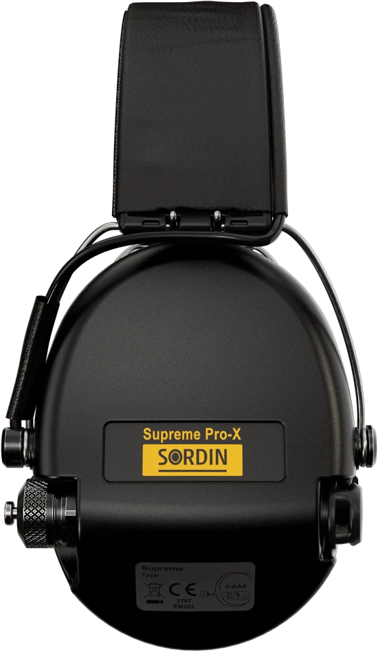 Sordin Supreme Pro-X LED HEAR2 Black - Bilde 2