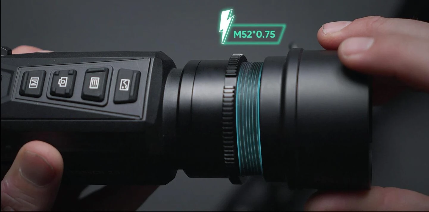 Hikmicro Thunder Clip-On TH35PCR 2.0 - Bilde 5