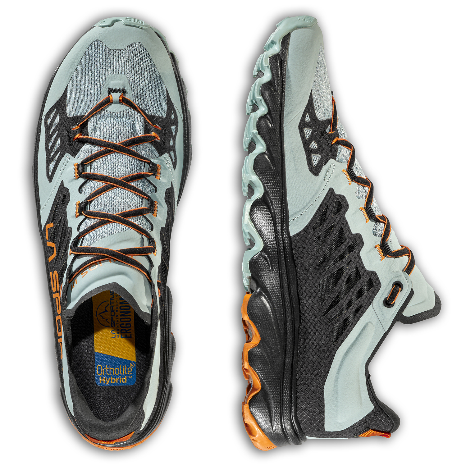 La Sportiva Helios III, Black/Hawaiian Sun - Bilde 3