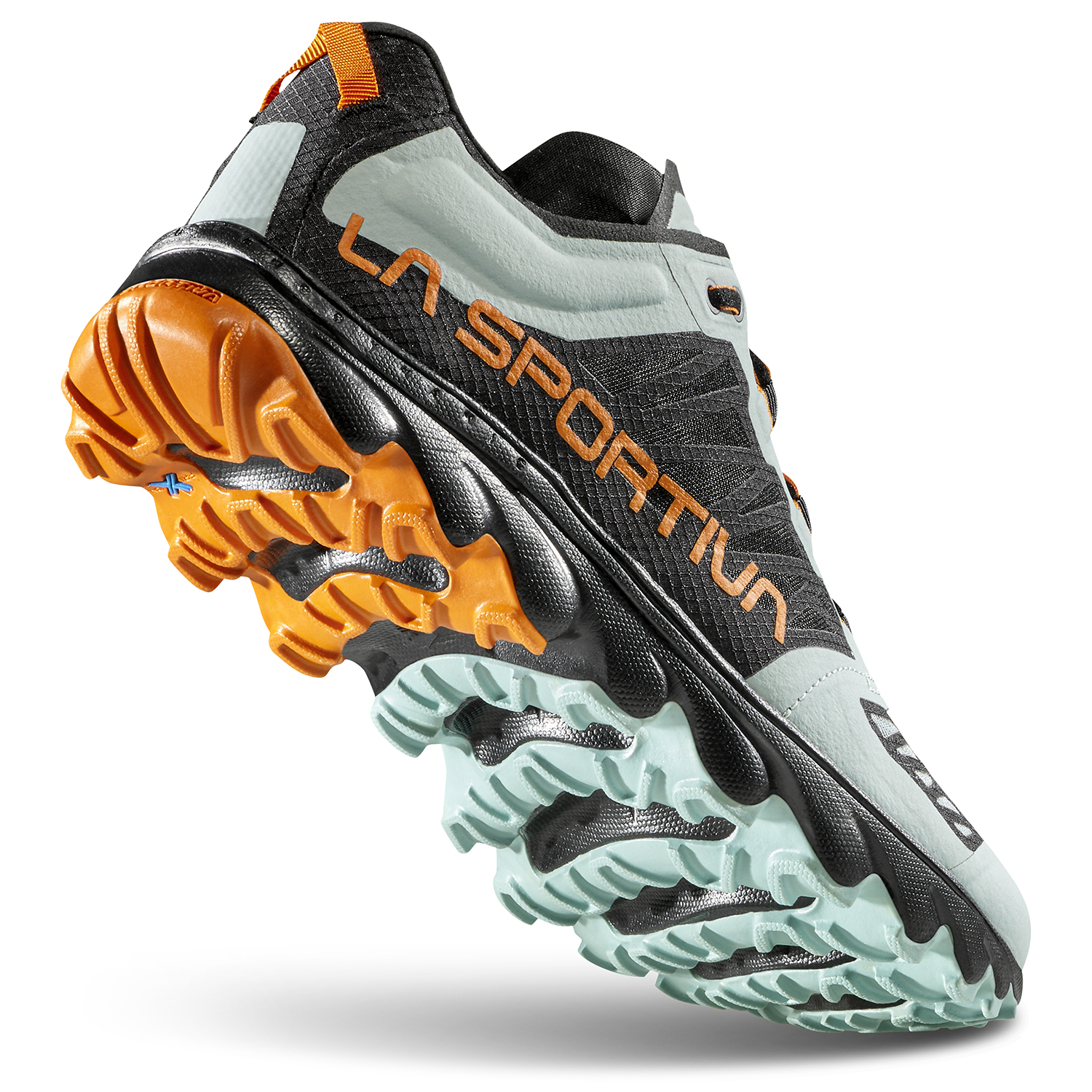 La Sportiva Helios III, Black/Hawaiian Sun