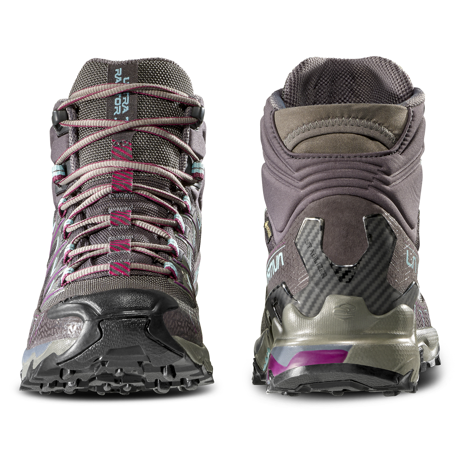 La Sportiva Ultra Raptor II Mid GTX W's, Carbon/Iceberg - Bilde 4