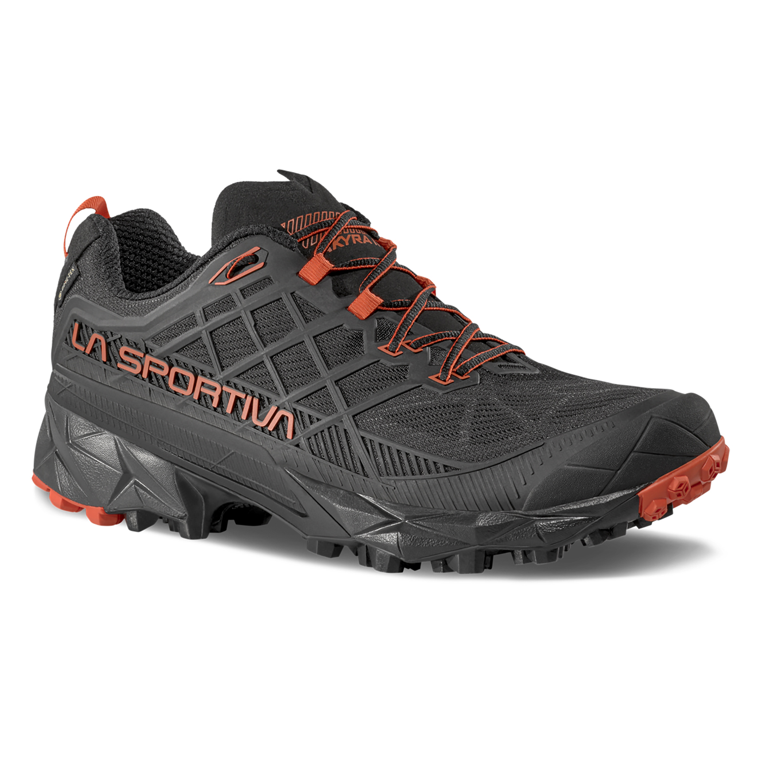 La Sportiva Akyra II GTX, Black/Cherry Tomato
