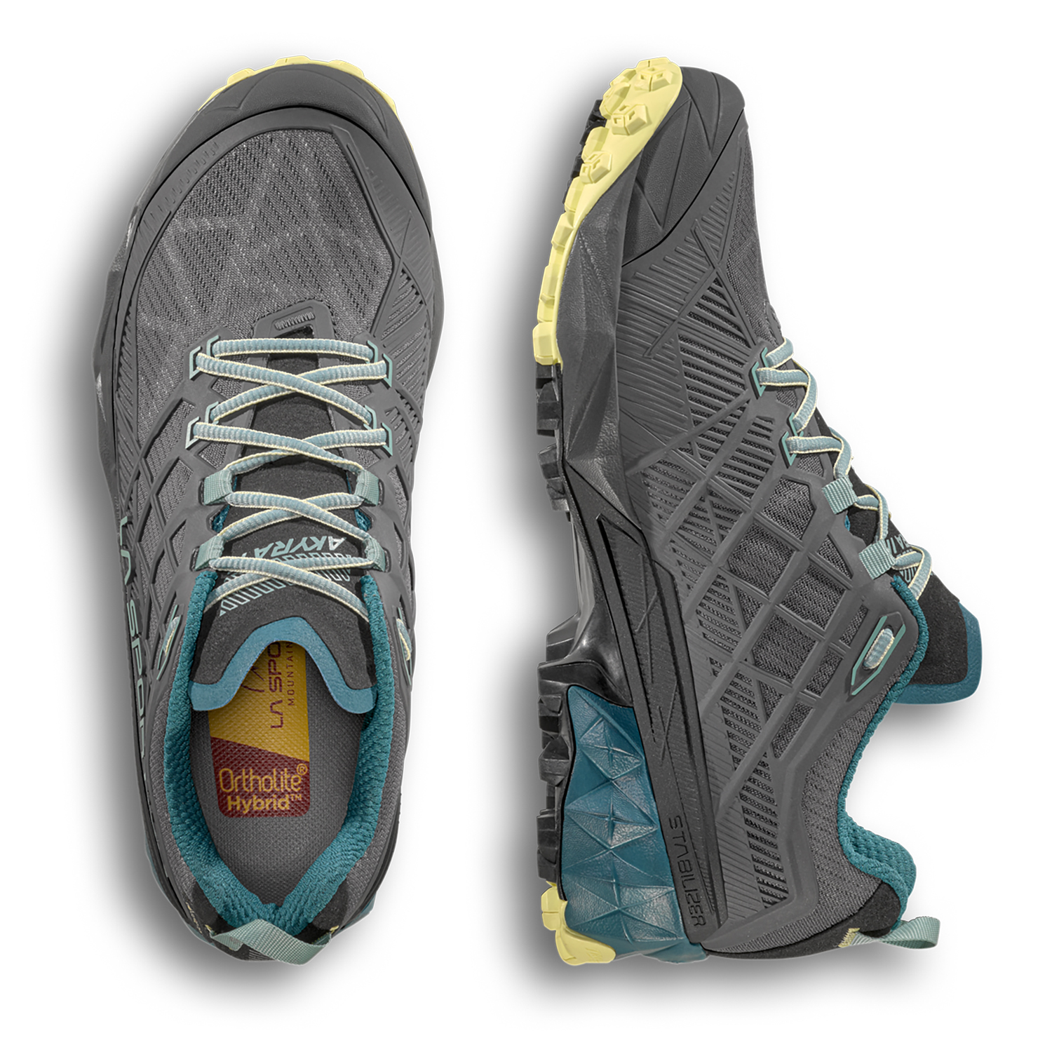 La Sportiva Akyra II GTX W’s, Carbon/Juniper - Bilde 3