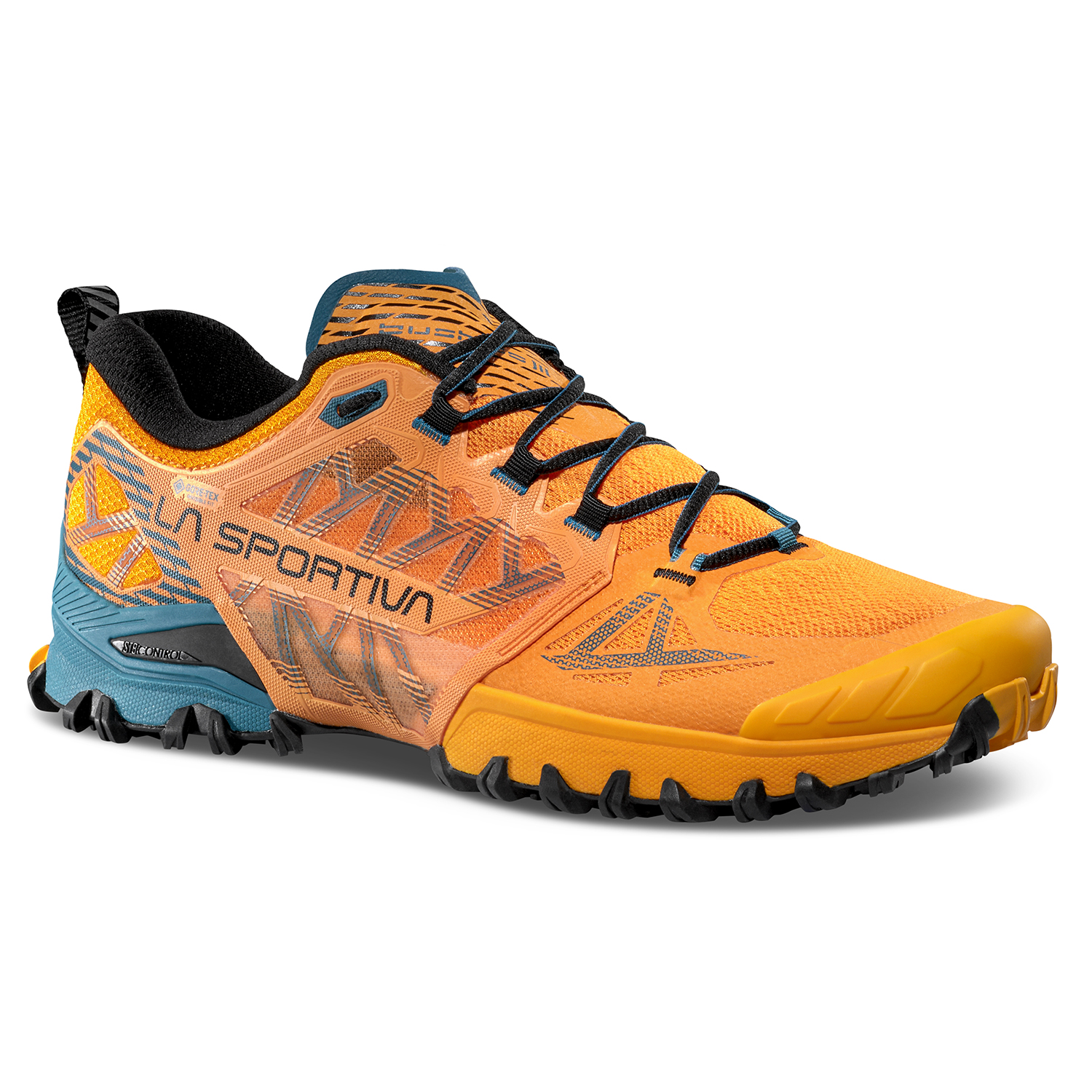 La Sportiva Bushido III GTX, Papaya/Everglade