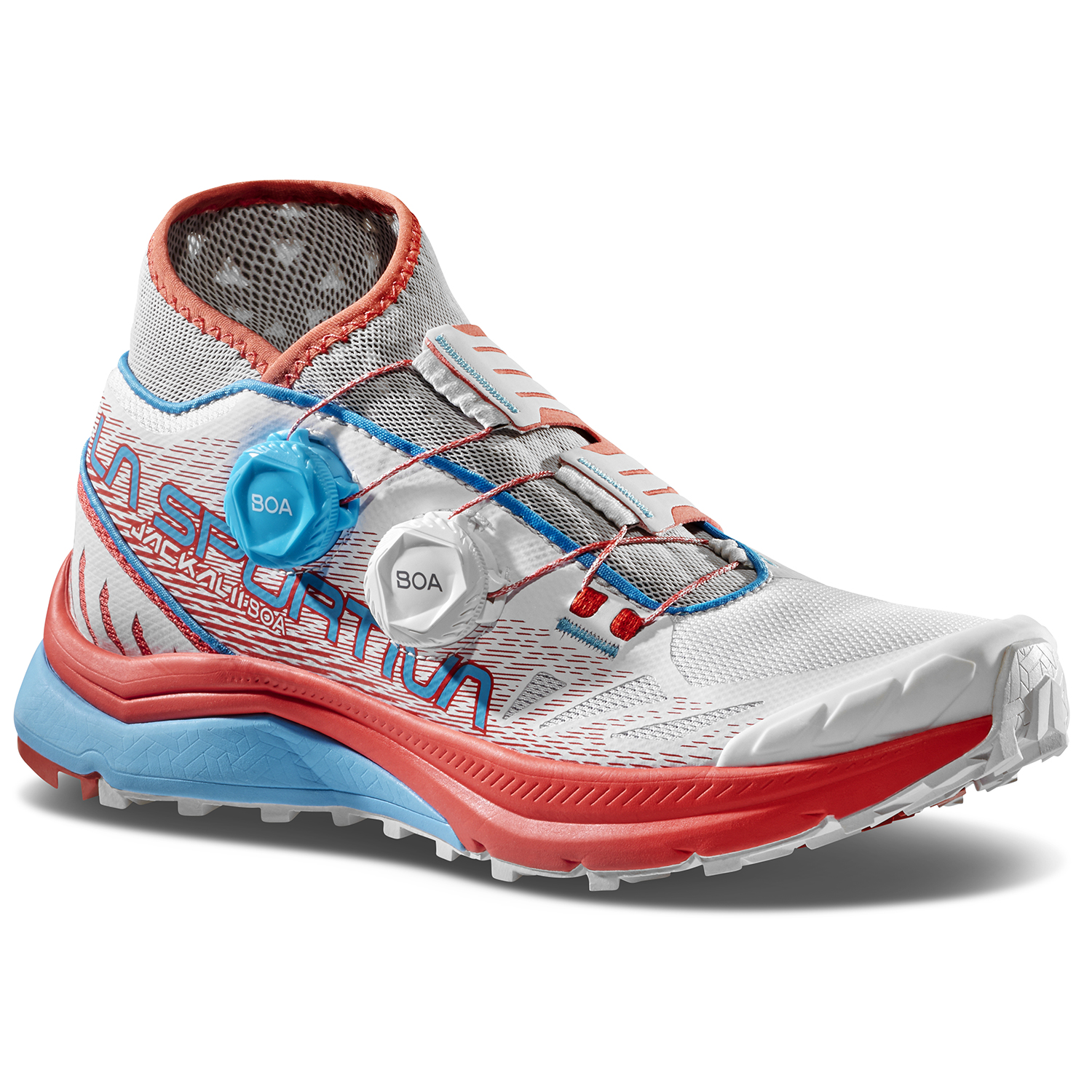 La Sportiva Jackal II BOA® W’s, White/Hibiscus