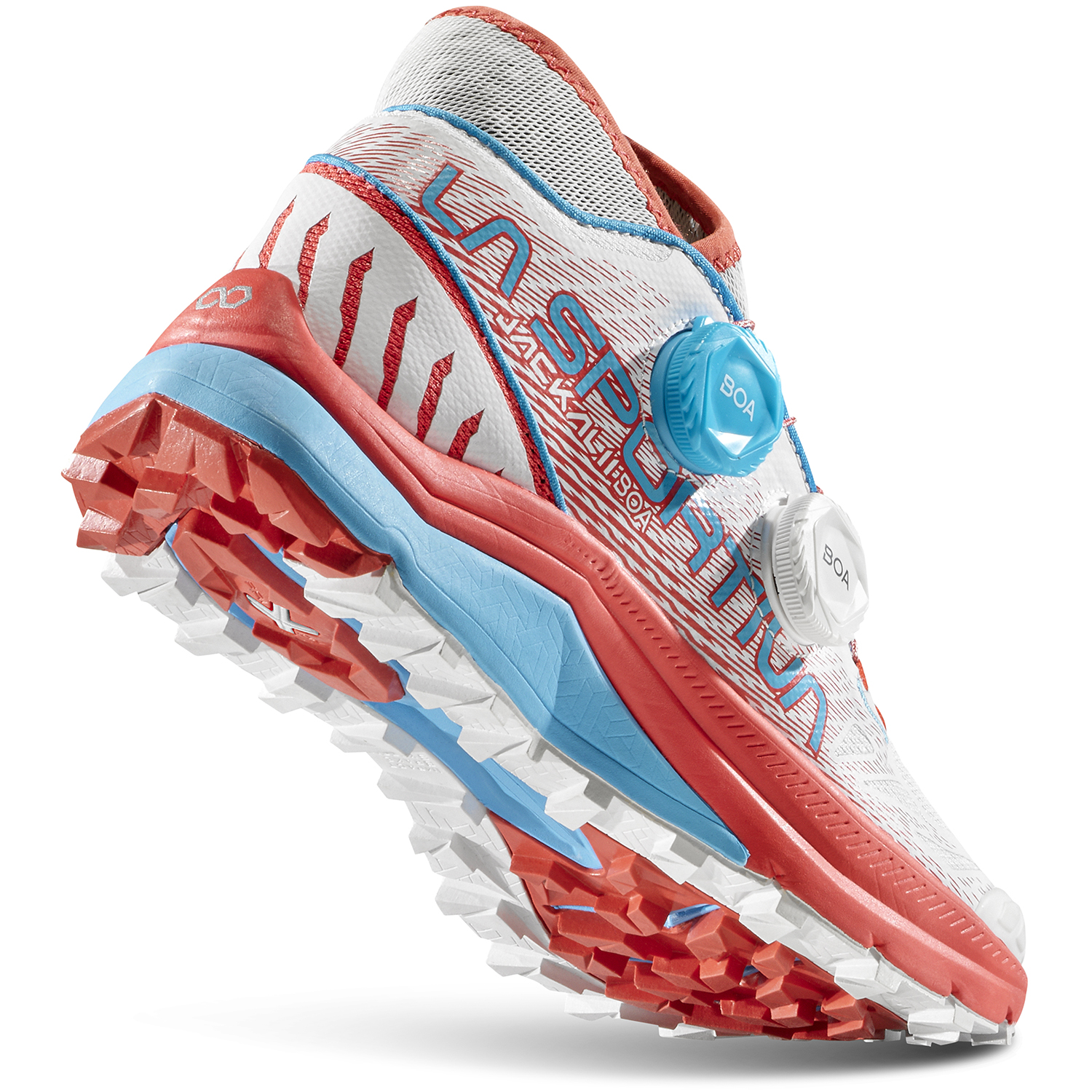 La Sportiva Jackal II BOA® W’s, White/Hibiscus - Bilde 6