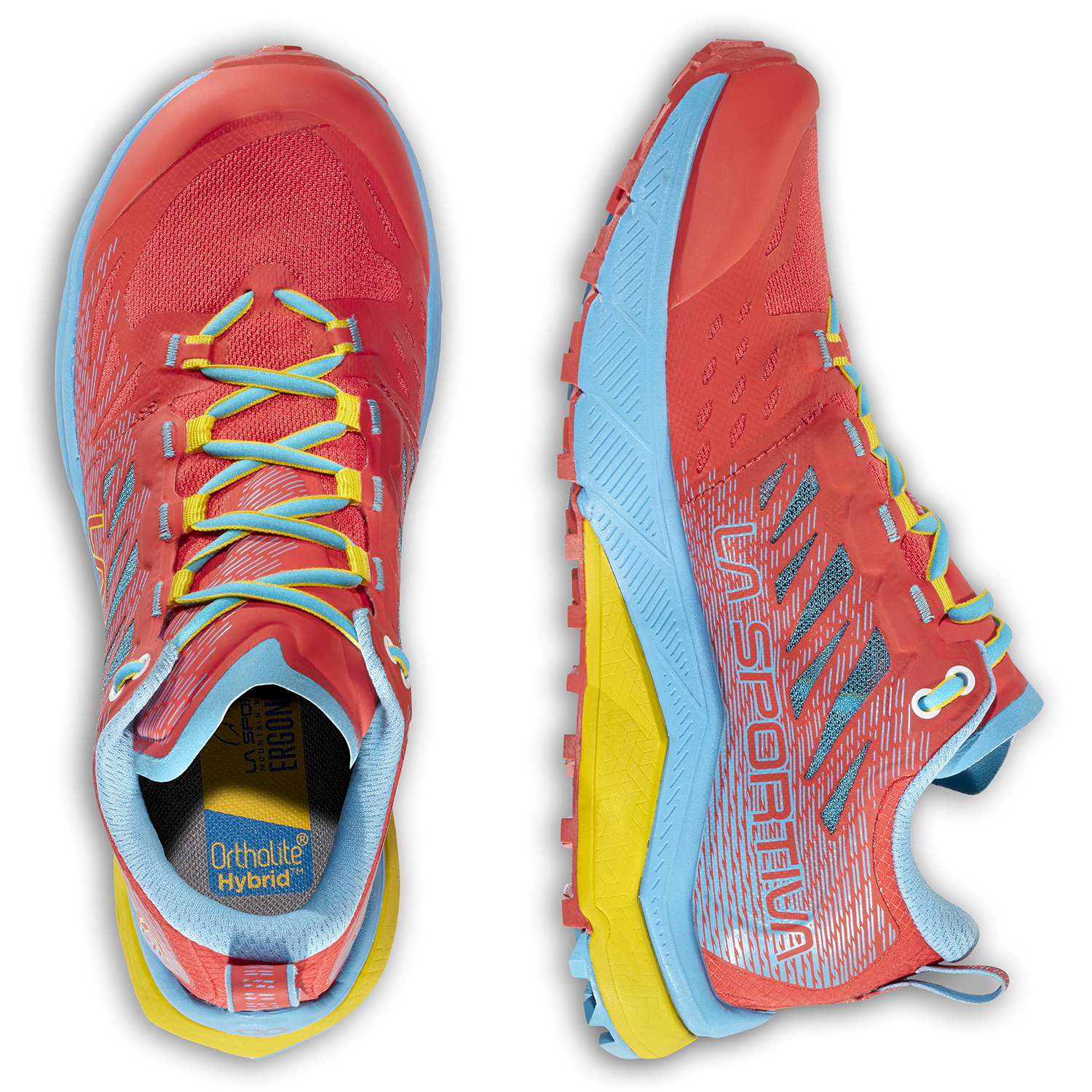 La Sportiva Jackal II W’s, Hibiscus/Malibu Blue - Bilde 3