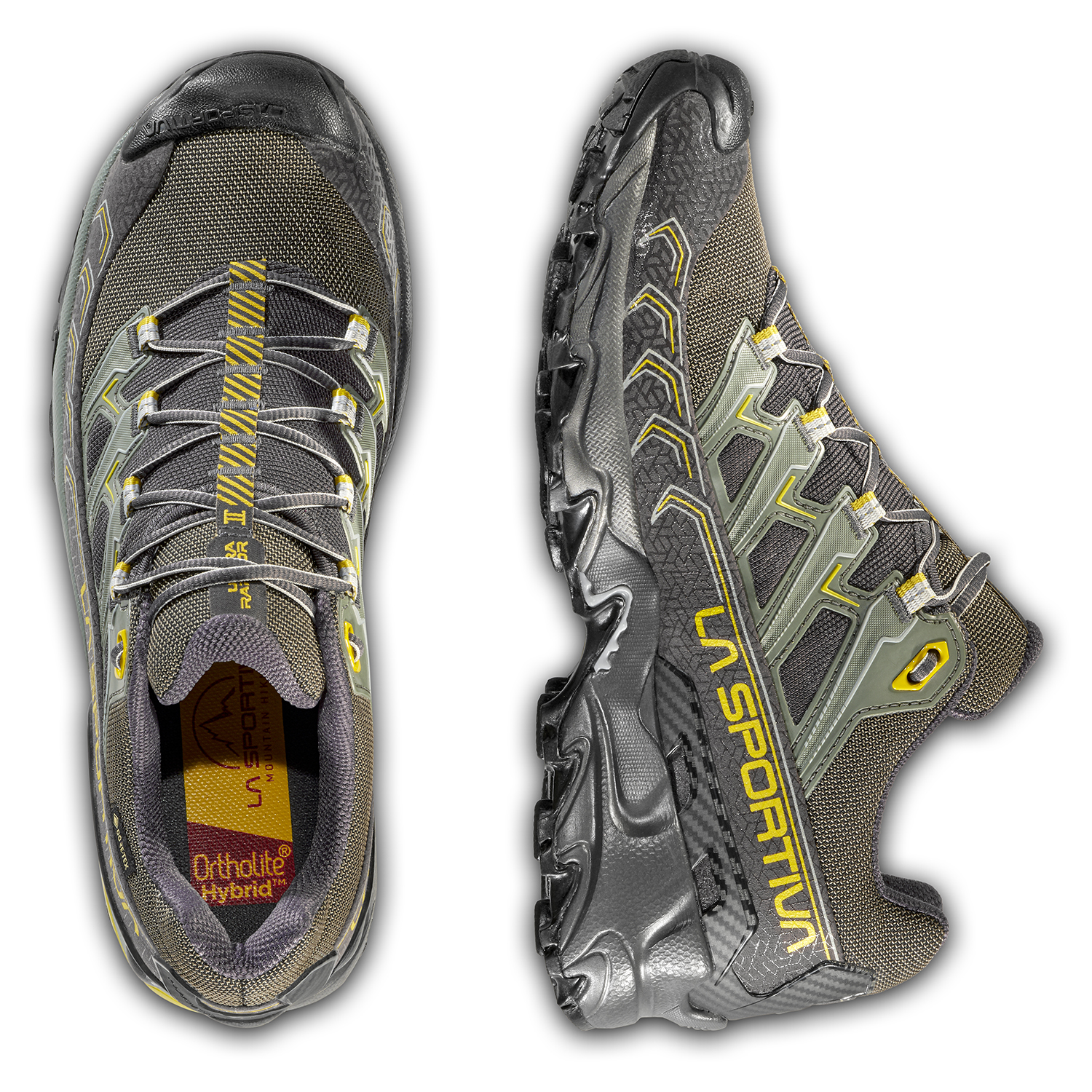 La Sportiva Ultra Raptor II WIDE GTX, Carbon/Moss - Bilde 3