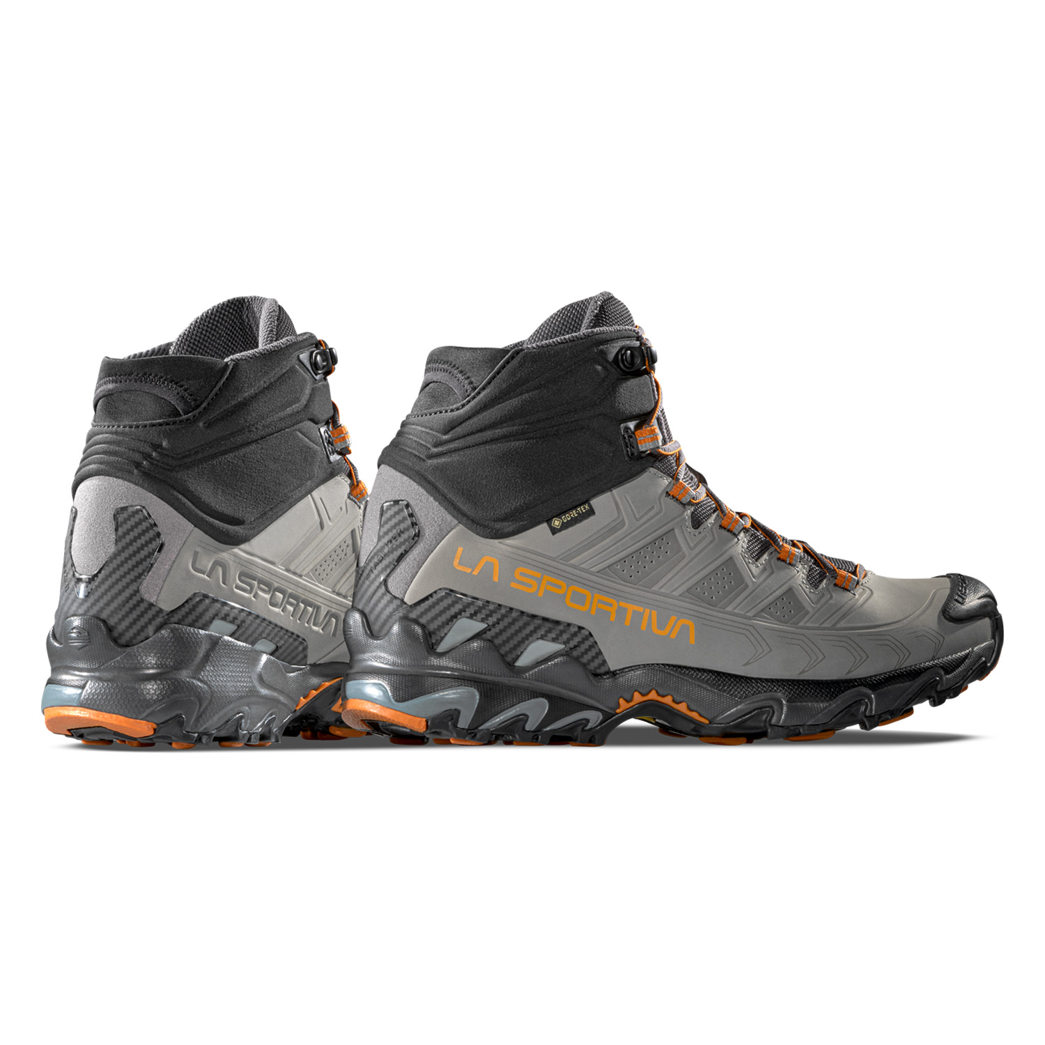 La Sportiva Ultra Raptor II Mid LT GTX, Grey/Marmalade - Bilde 4