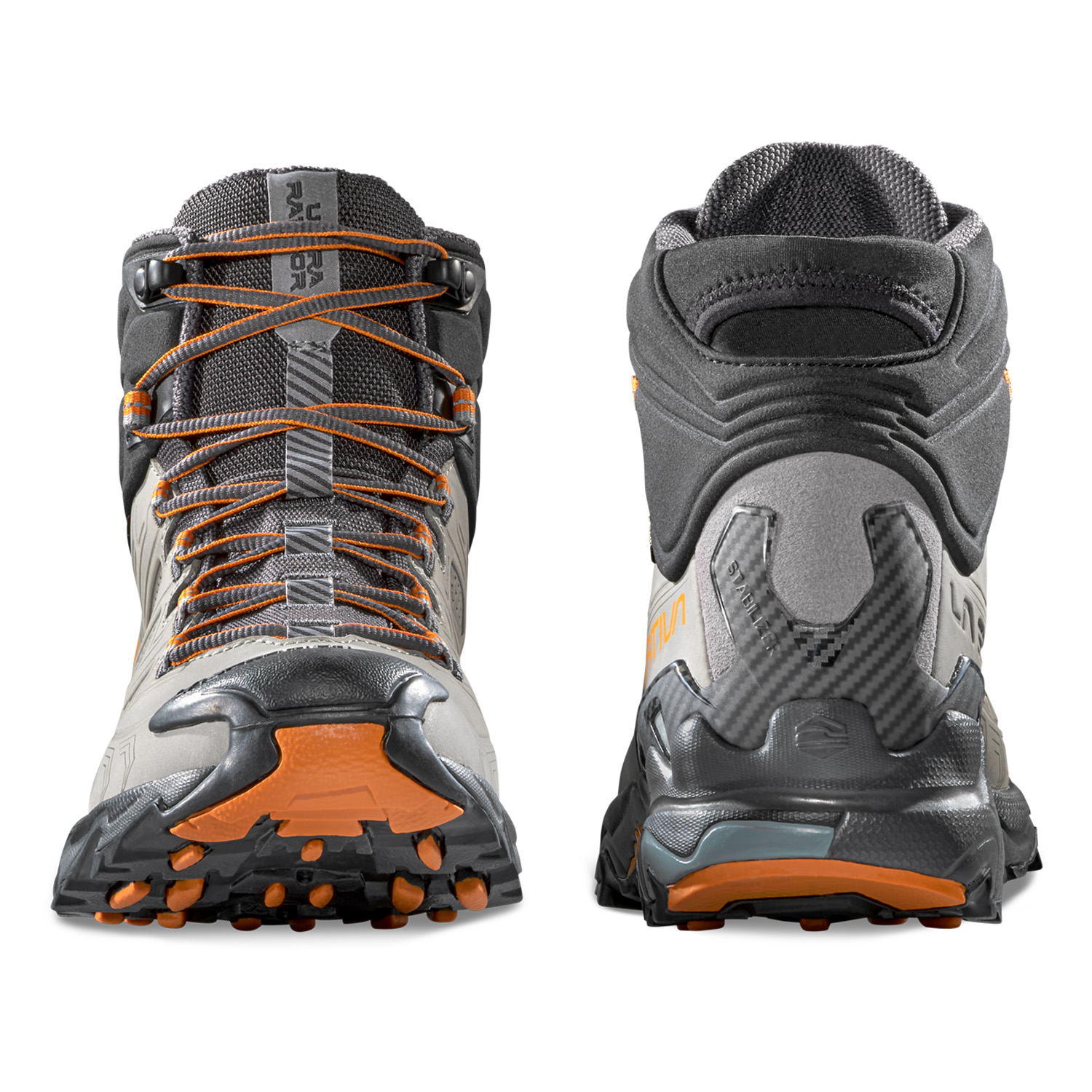 La Sportiva Ultra Raptor II Mid LT GTX, Grey/Marmalade - Bilde 5