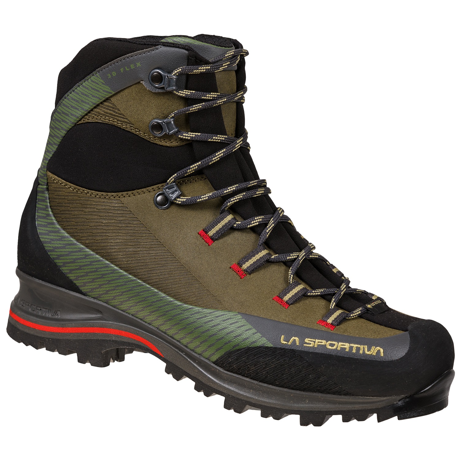 La Sportiva Trango TRK Leather GTX, Ivy/Tango Red