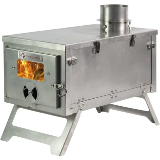 Frisport Foldbar Ovn rustfritt stål