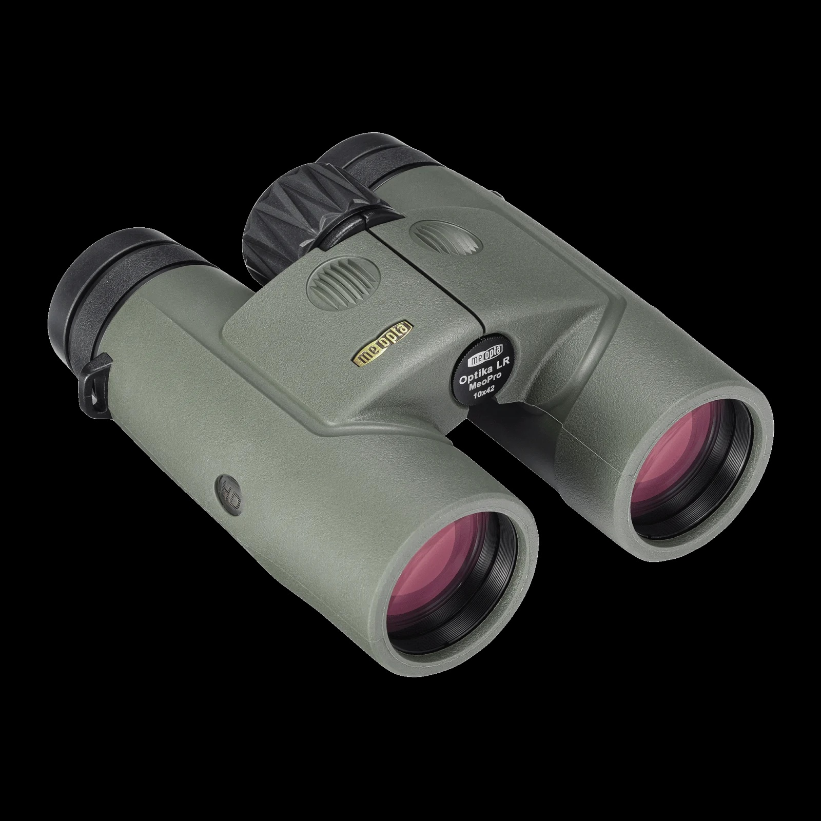 MeoPro Optika LR 10x42 med integrert avstandsmåler.