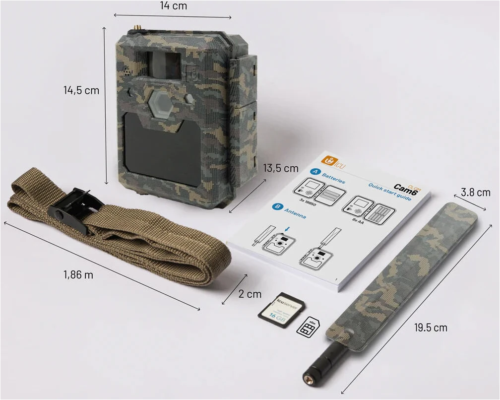 ICU Clom Cam 6 - inkl SD-kort - Bilde 4