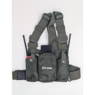 Brecom dobbel Bæresele for kommunikasjonsradio/GPS