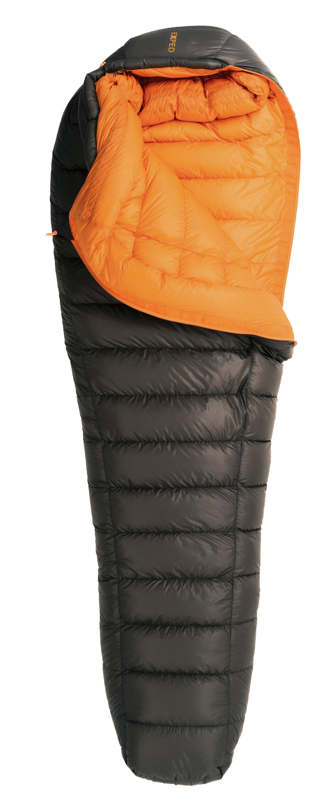 Exped Ultra -10° Charcoal / butterscotch MW left