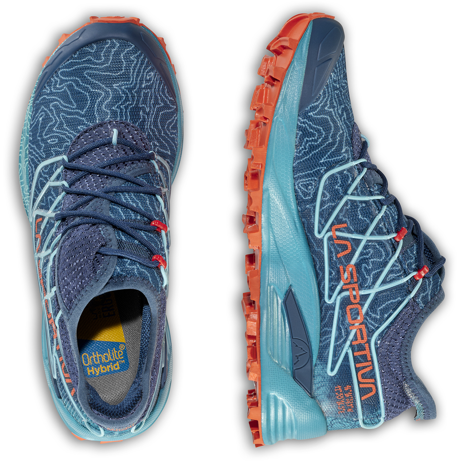 La Sportiva Mutant W’s, Storm Blue/Cherry Tomato - Bilde 4