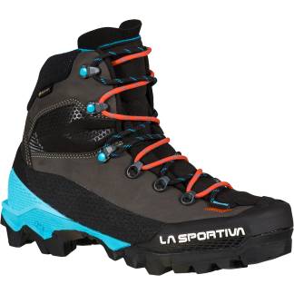 La Sportiva Aequilibrium LT GTX W's, Black/Hibiscus