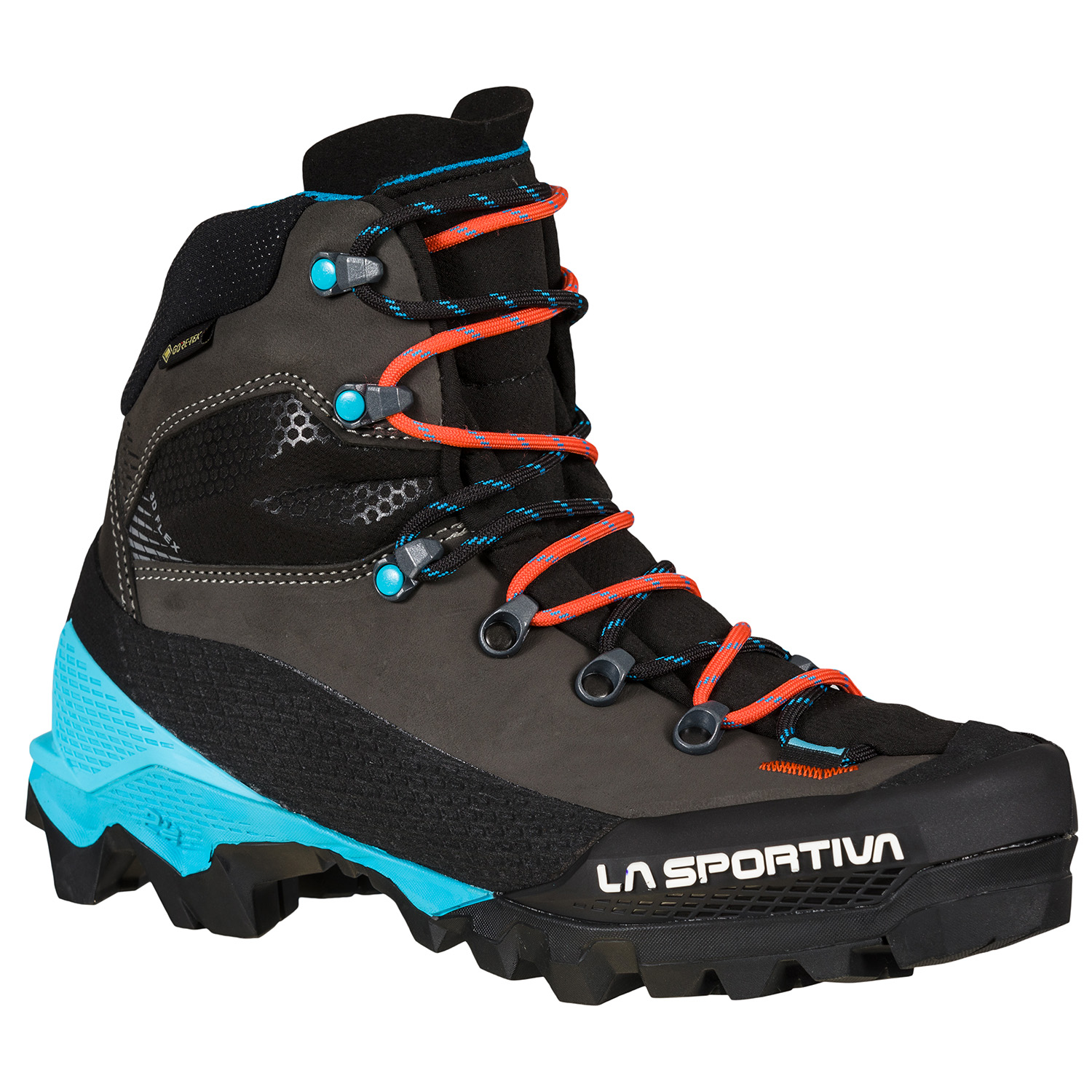 La Sportiva Aequilibrium LT GTX W's, Black/Hibiscus