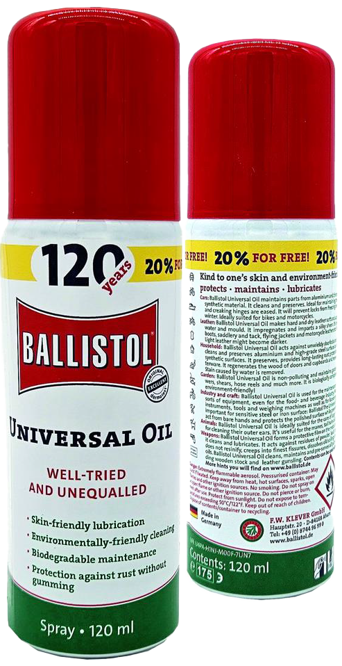 Ballistol Universal-olje 120ml - Bilde 2
