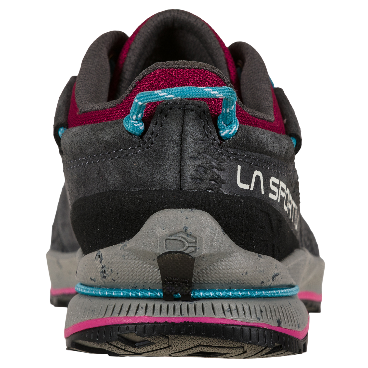 La Sportiva TX2 Evo Leather W's, Carbon/Red Plum - Bilde 5