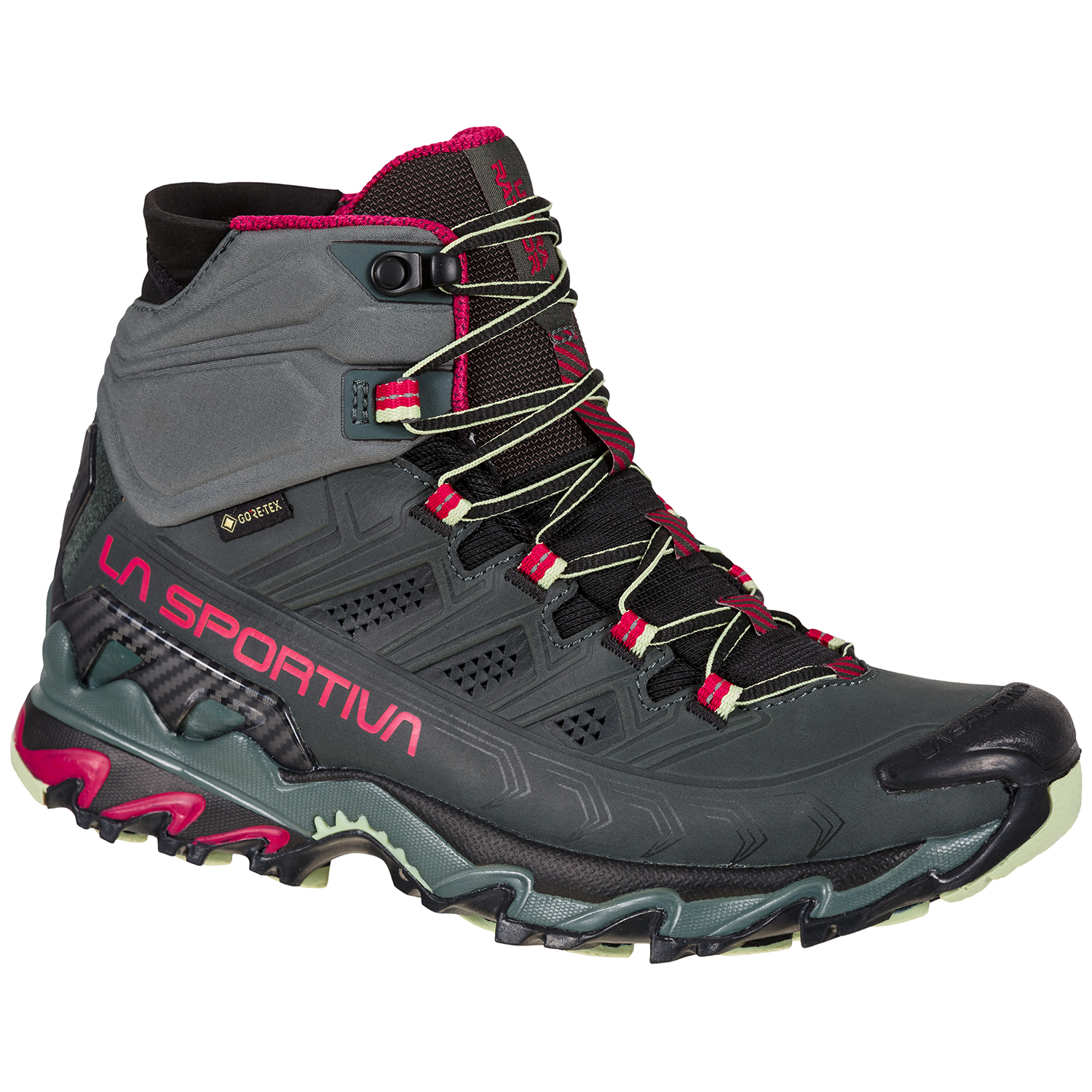 La Sportiva Ultra Raptor II Mid LT GTX W's, Charcoal/Cerise