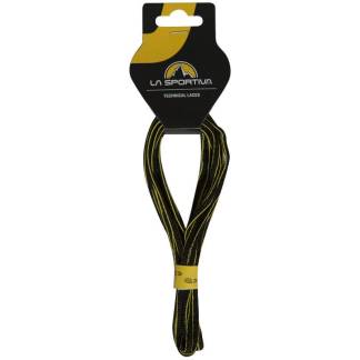 La Sportiva Mountain Running Laces 132 cm, Black/Yellow