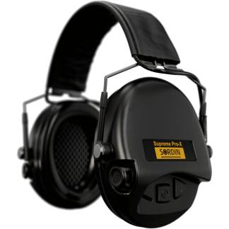 Sordin Supreme Pro-X Slim HEAR2 Black