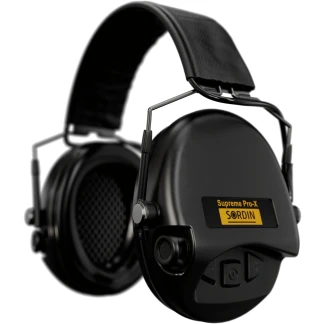 Sordin Supreme Pro-X Slim HEAR2 Black