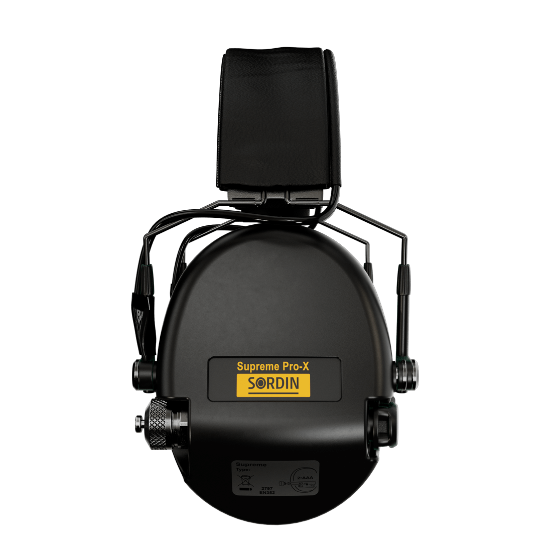 Sordin Supreme Pro-X Slim HEAR2 Black - Bilde 5