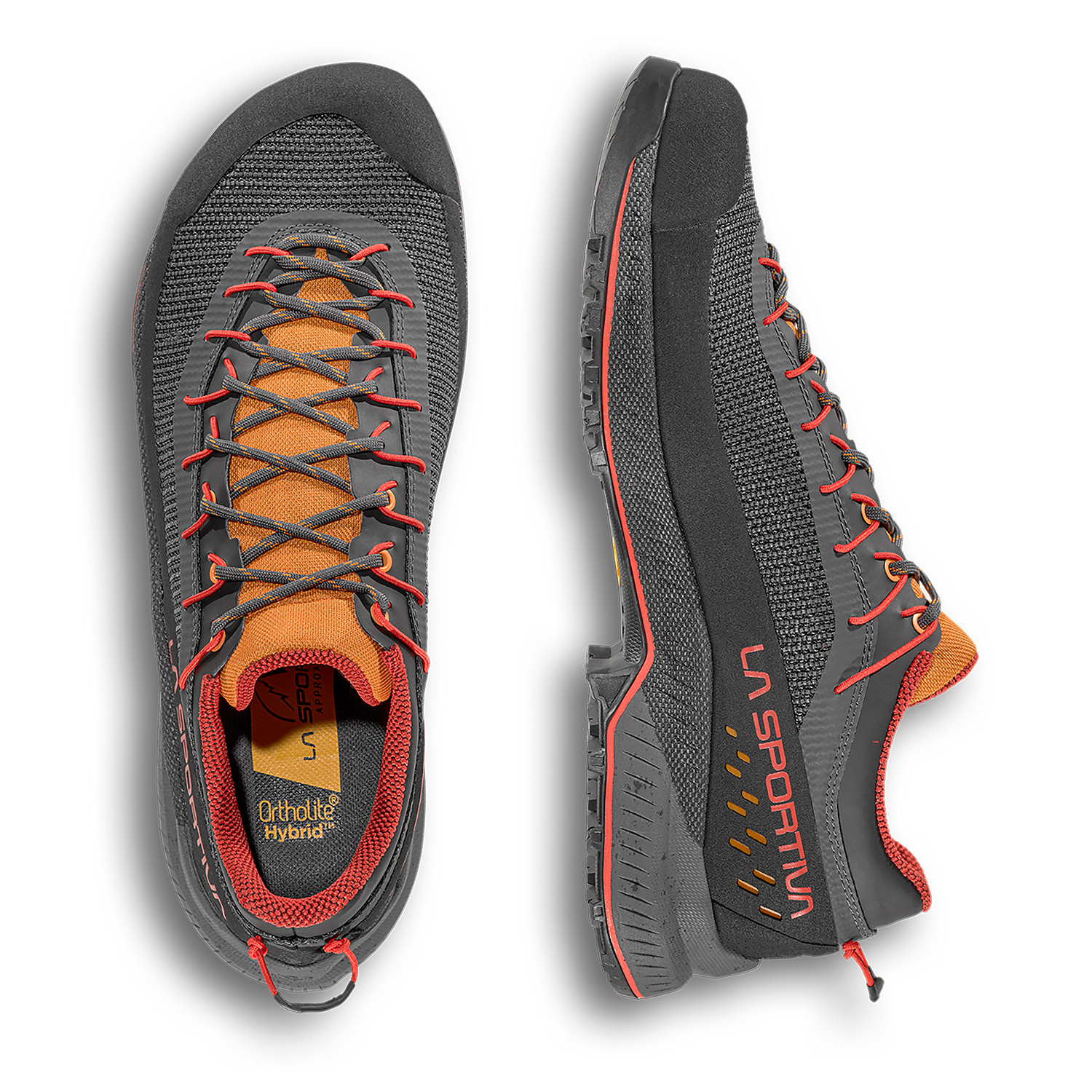 La Sportiva TX4 Evo ST, Carbon/Mountain Red - Bilde 2