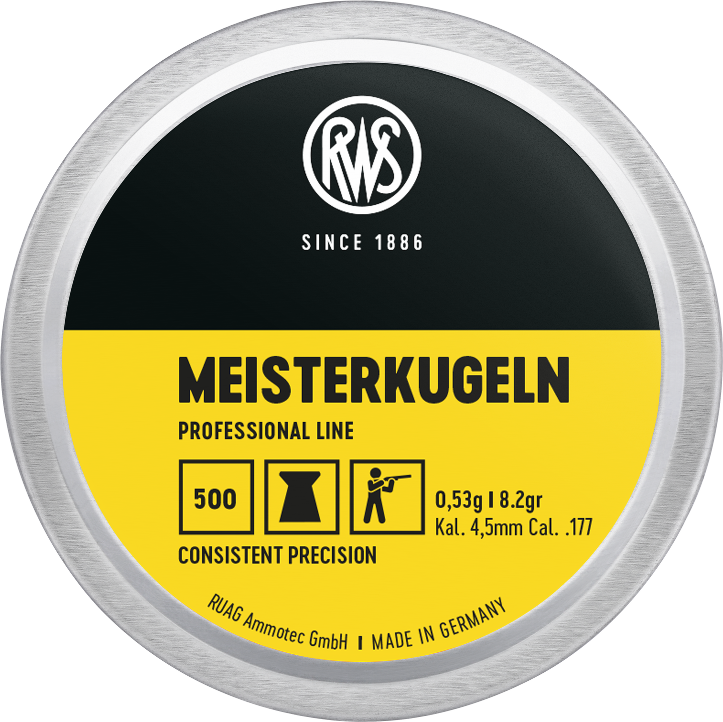 RWS Luftkuler Rifle 4,5mm Meisterkugeln