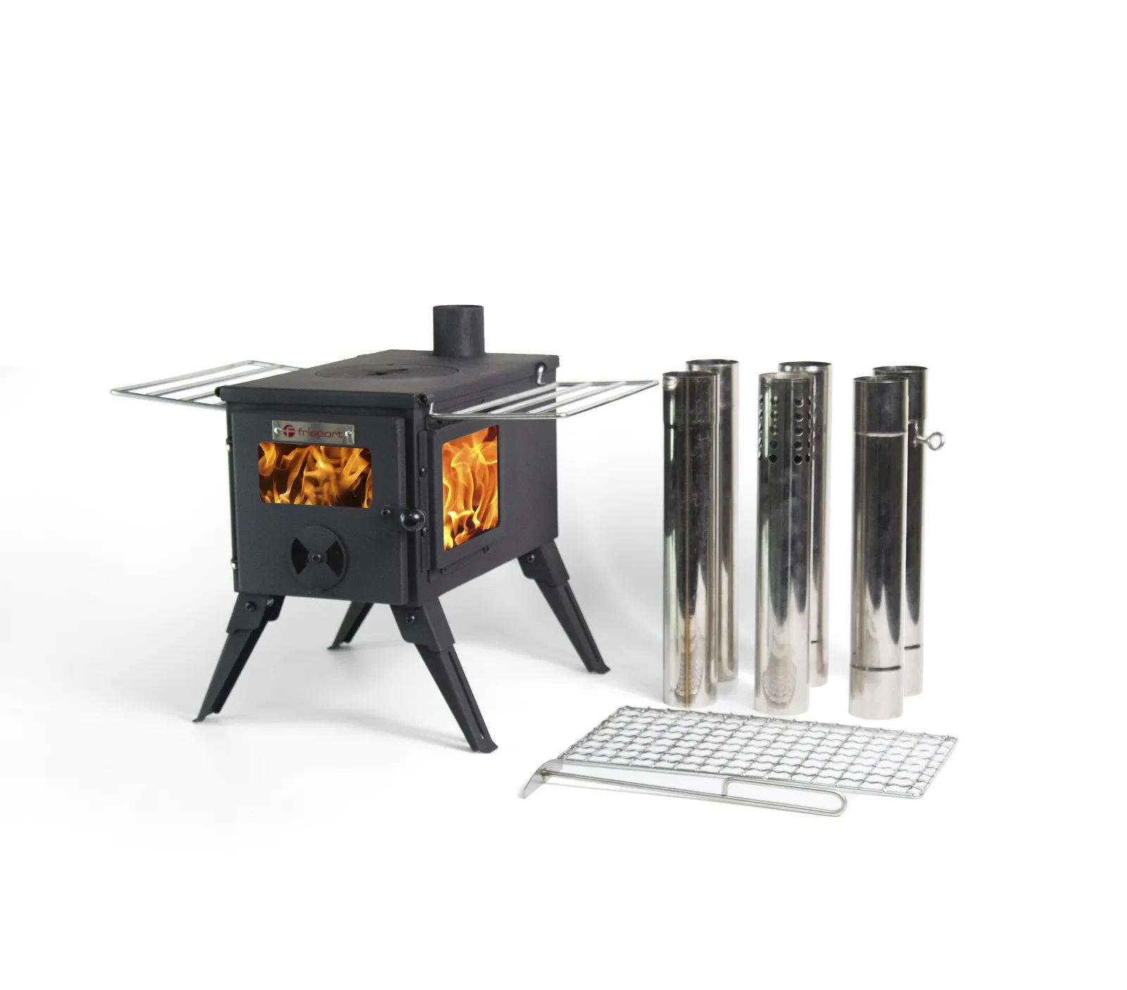 Frisport 6000 Panorama Large Sort Stål