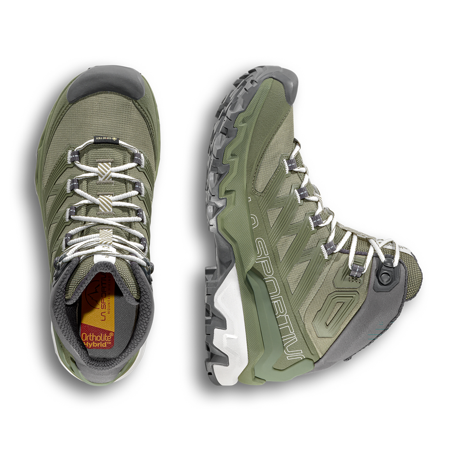 La Sportiva Ultra Raptor 3 Mid GTX W's, Cypress/Chalk - Bilde 2